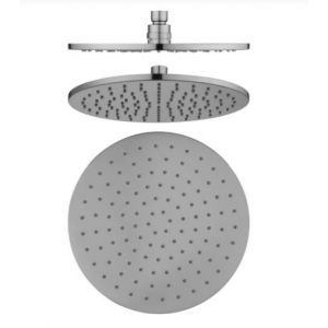 Nor-SE010.05 Round Brushed Nickel Solid Brass Shower Head 250